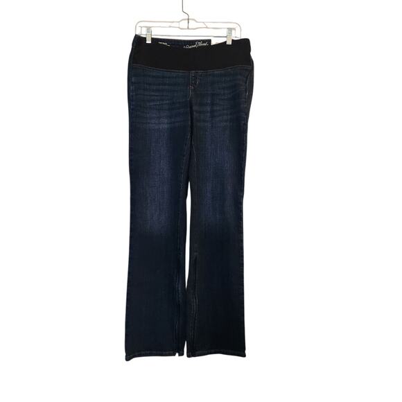 Universal Thread Adaptive Mid Rise Bootcut Jeans in Dk Blue Wash Size 12 NWT - Picture 1 of 12